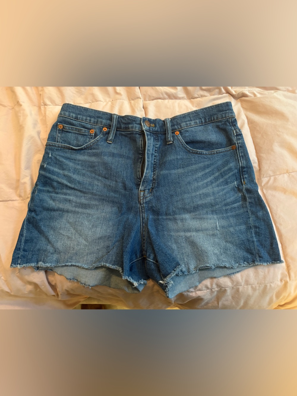 Madewell High Rise Denim Shorts